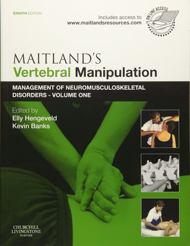 Maitland's Vertebral Manipulation Management of Neuromusculoskeletal Disorders cover