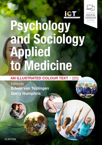 Psychology and Sociology Applied to Medicine An Illustrated Colour Text cover