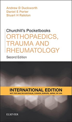 Churchill's Pocketbook of Orthopaedics, Trauma and Rheumatology cover