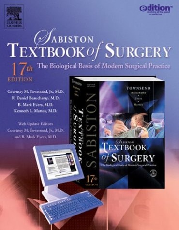 Sabiston Textbook of Surgery The Biological Basis of Modern Surgical Practice cover