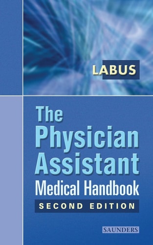 The Physician Assistant Medical Handbook cover
