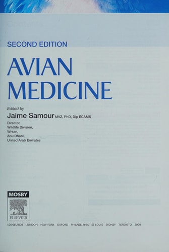 Avian Medicine cover