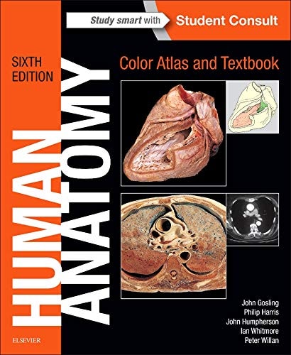 Human Anatomy Color Atlas and Textbook cover