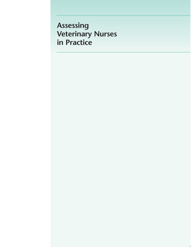 Assessing Veterinary Nurses in Practice cover