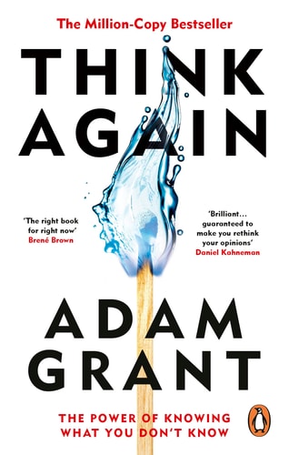 Think Again The Power of Knowing What You Don't Know cover