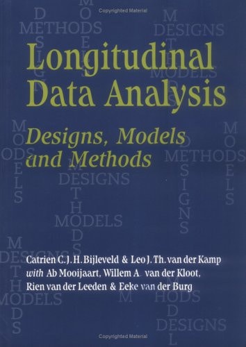 Longitudinal Data Analysis: Designs, Models and Methods cover