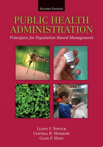 Public Health Administration Principles for Population-Based Management cover