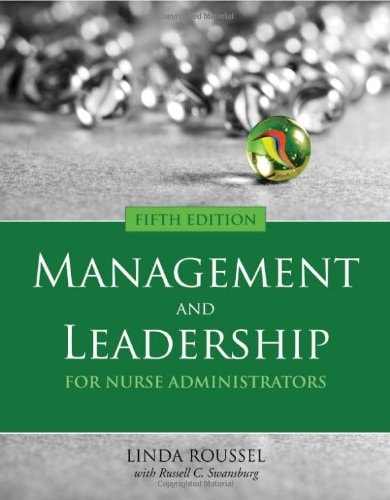 Management and Leadership for Nurse Administrators cover