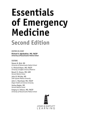 Essentials of Emergency Medicine cover
