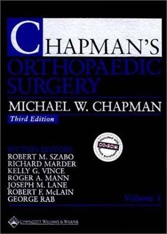 Chapman's Orthopaedic Surgery cover