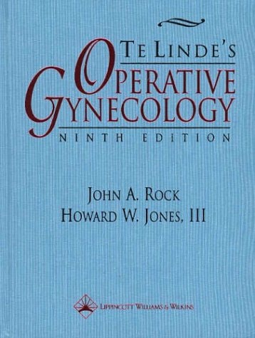 Te Linde's Operative Gynecology cover
