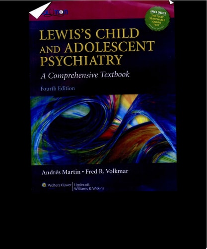 Lewis's Child and Adolescent Psychiatry A Comprehensive Textbook cover