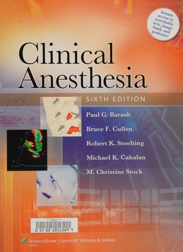 Clinical Anesthesia cover