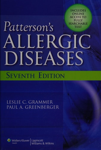 Patterson's Allergic Diseases cover