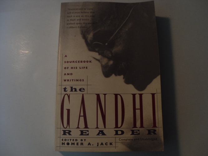 The Gandhi Reader A Sourcebook of His Life and Writings cover