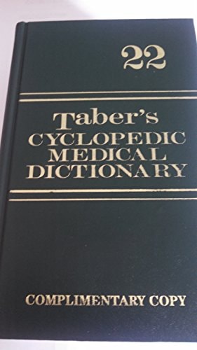 Taber's Cyclopedic Medical Dictionary cover