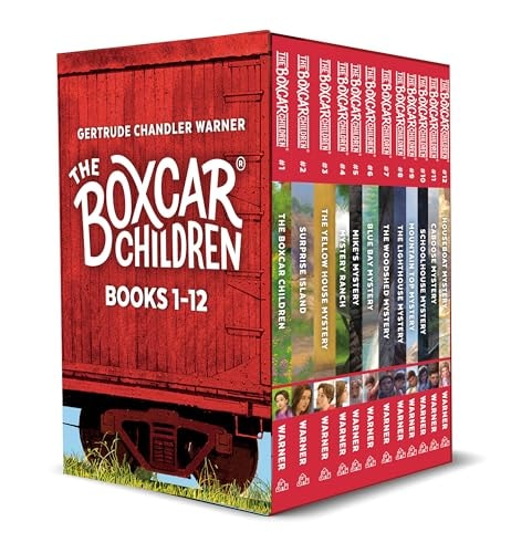 The Boxcar Children Bookshelf (Books #1-12) cover