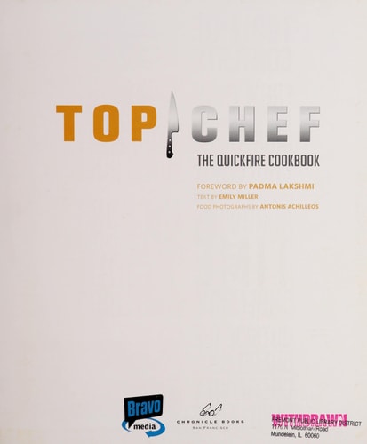 Top Chef: The Quickfire Cookbook cover