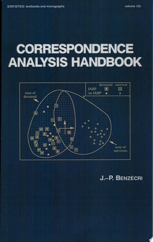 Correspondence Analysis Handbook cover