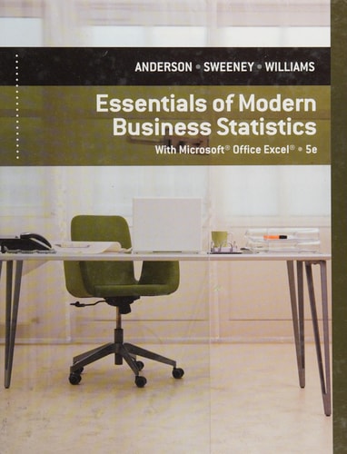 Essentials of Modern Business Statistics with Microsoft Excel cover