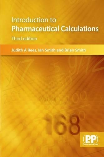 Introduction to Pharmaceutical Calculations cover