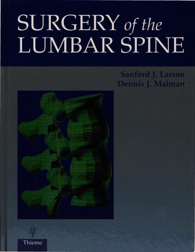 Surgery of the Lumbar Spine cover