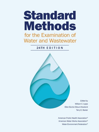 Standard Methods for the Examination of Water and Wastewater cover