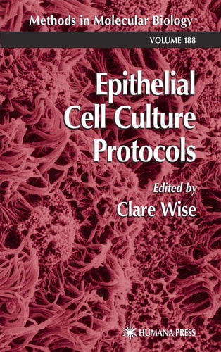 Epithelial Cell Culture Protocols cover
