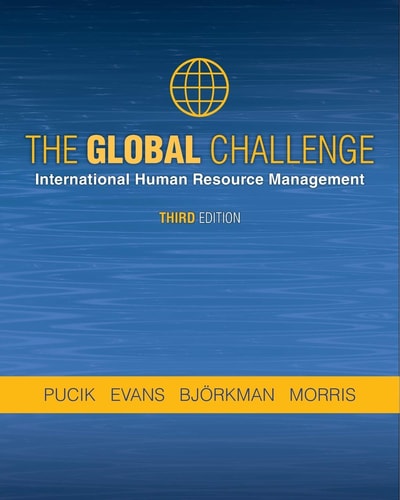 The Global Challenge International Human Resource Management cover