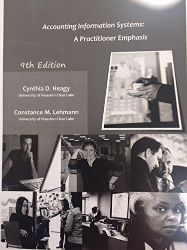 Accounting Information Systems 9e A Practioner Emphasis cover