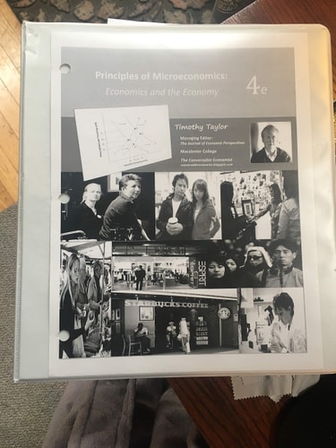Principles of Microeconomics Economics and the Economy 4E cover
