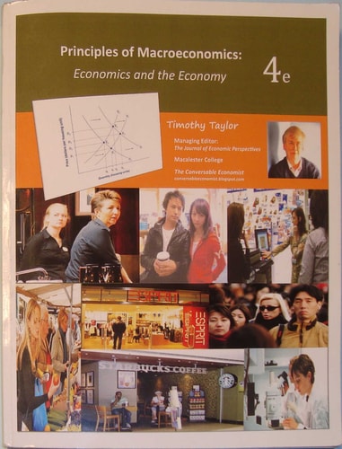 Principles of Macroeconomics 4e Economics and the Economy cover