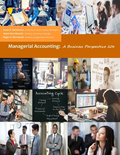 Managerial Accounting 10e cover
