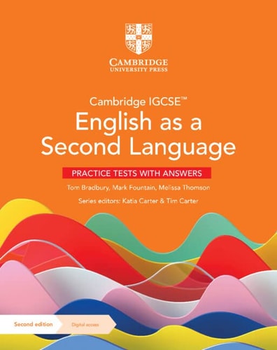Cambridge IGCSE™ English as a Second Language Practice Tests with Answers with Digital Access (2 Years) (Cambridge International IGCSE) cover