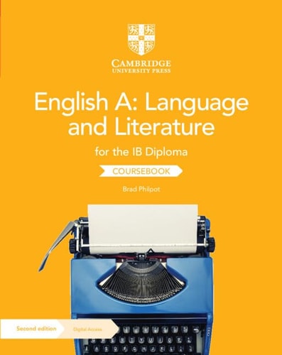 English A: Language and Literature for the IB Diploma Coursebook with Digital Access (2 Years) cover