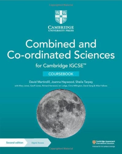 Cambridge IGCSE(TM) Combined and Co-ordinated Sciences Coursebook with Digital Access (2 Years) cover