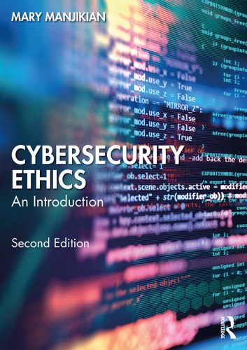 Cybersecurity Ethics An Introduction cover