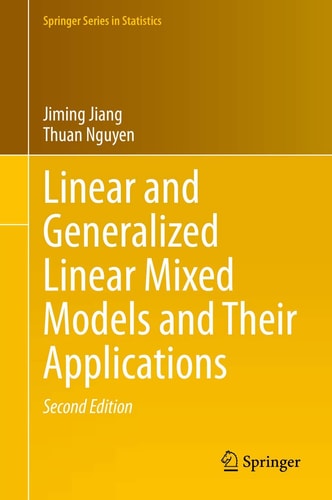 Linear and Generalized Linear Mixed Models and Their Applications cover