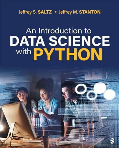An Introduction to Data Science with Python cover