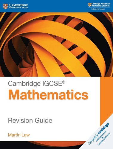 Cambridge IGCSE® Mathematics Revision Guide cover
