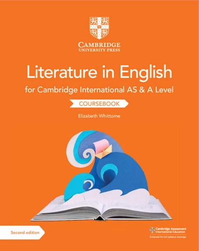 Cambridge International AS & A Level Literature in English Coursebook cover