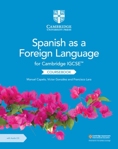 Cambridge IGCSE™ Spanish as a Foreign Language Coursebook with Audio CD (Cambridge International IGCSE) (Spanish Edition) cover