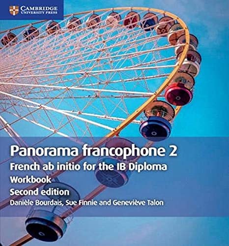 Panorama francophone 2 Workbook French ab initio for the IB Diploma cover