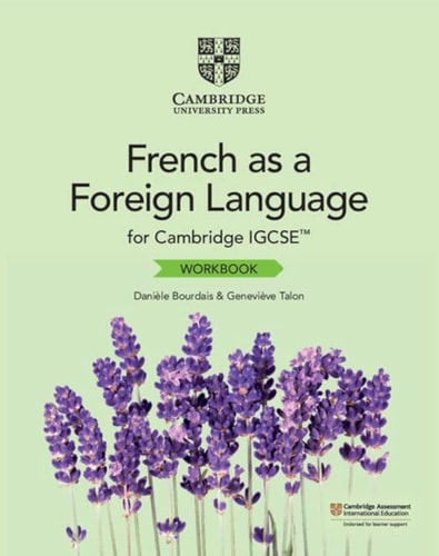 Cambridge IGCSE(TM) French as a Foreign Language Workbook cover
