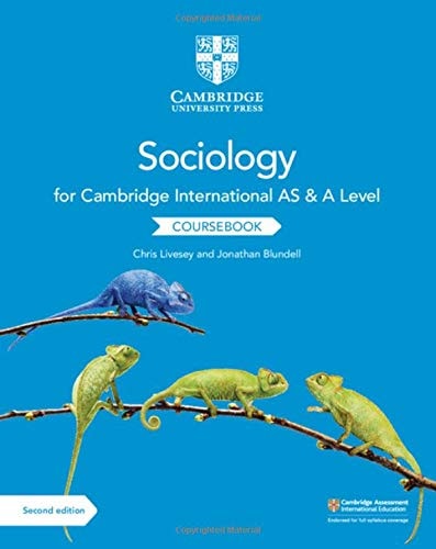 Cambridge International AS and A Level Sociology Coursebook cover