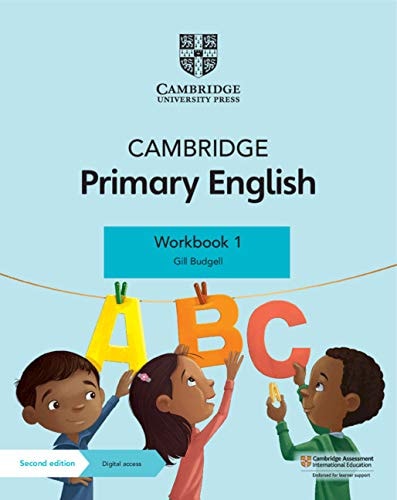 Cambridge Primary English Workbook 1 with Digital Access (1 Year) cover