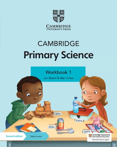 Cambridge Primary Science Workbook 1 with Digital Access (1 Year) cover