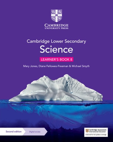 Cambridge Lower Secondary Science Learner's Book 8 with Digital Access (1 Year) cover