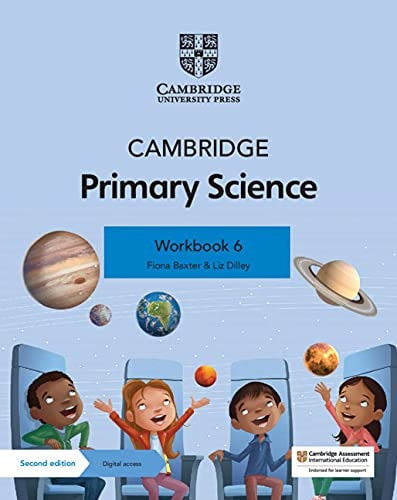 Cambridge Primary Science Workbook 6 with Digital Access (1 Year) cover