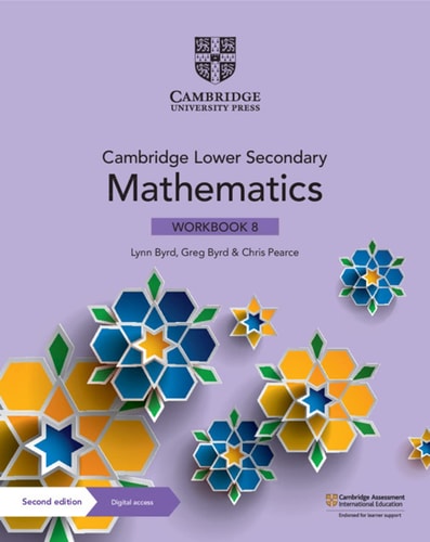 Cambridge Lower Secondary Mathematics Workbook 8 with Digital Access (1 Year) (Cambridge Lower Secondary Maths) cover